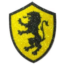 PARCHE TERMOFUSION ESCUDO AMARILLO LEON