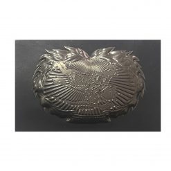 Etiqueta machi-hembrado con relieve