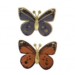 adornos para calzado mariposas