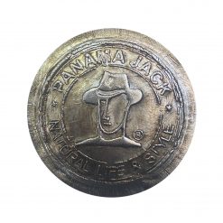 etiquetas de piel con relieve machi-hembrado