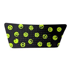 PALA PARA CHANCLA DE BAÑO EMOTICONOS IMPRESA POR SERIGRAFIA